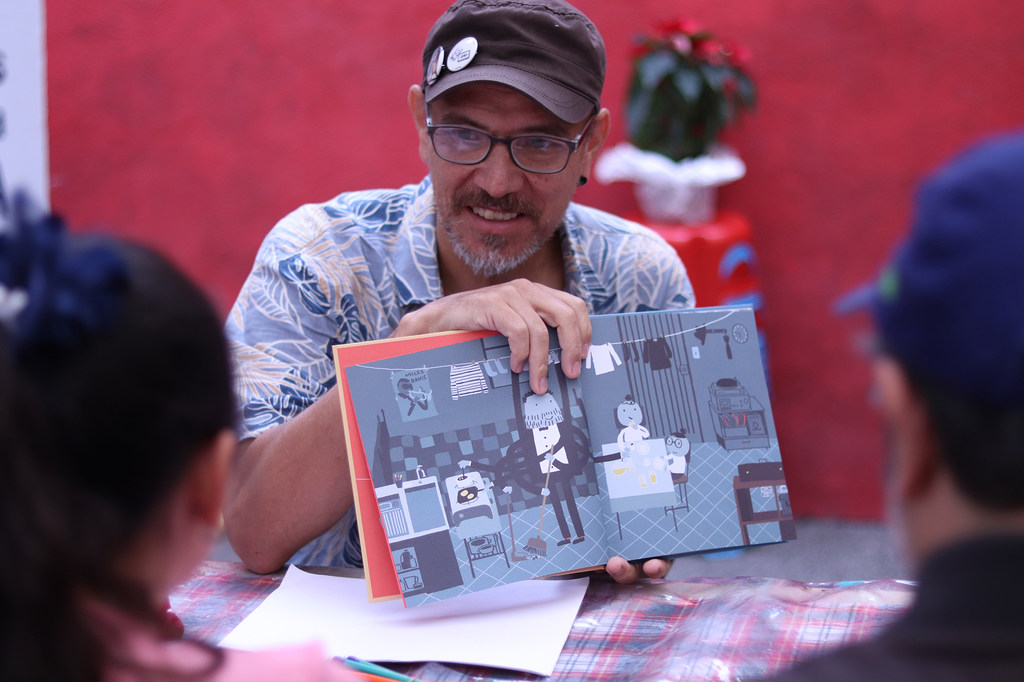 Carlos Díaz Consuegra presentó su libro “Un Pulpo” en la Biblioteca BS IBBY México. Diciembre 2025.  